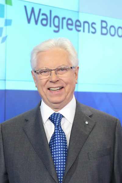 Stefano Pessina marks the first week that Walgreens Boots Alliance trades